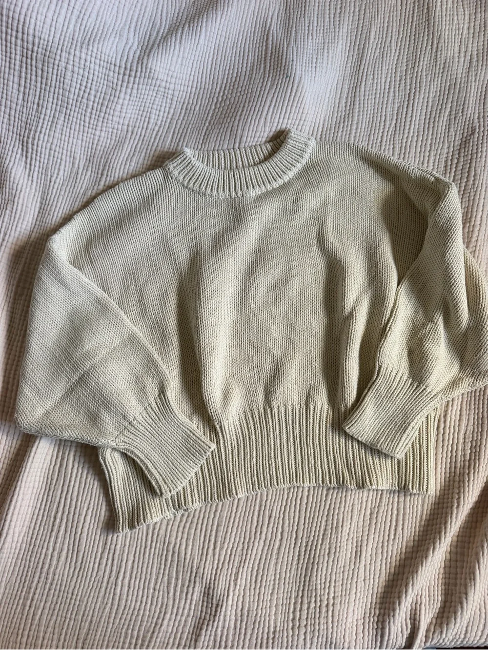 MATE the Label Organic Knit Crew. Size M/L.